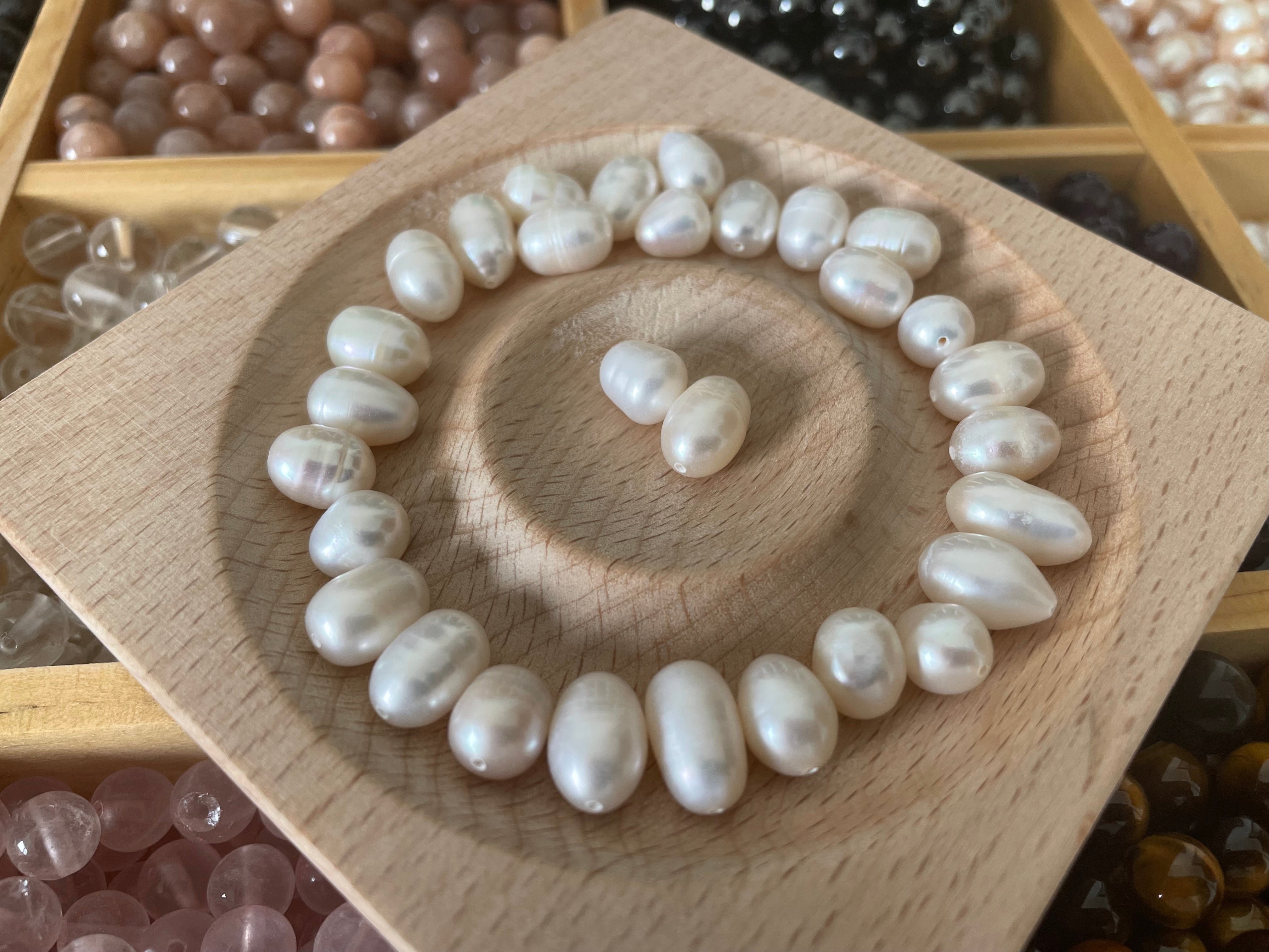Natural Rock Crystal Beads