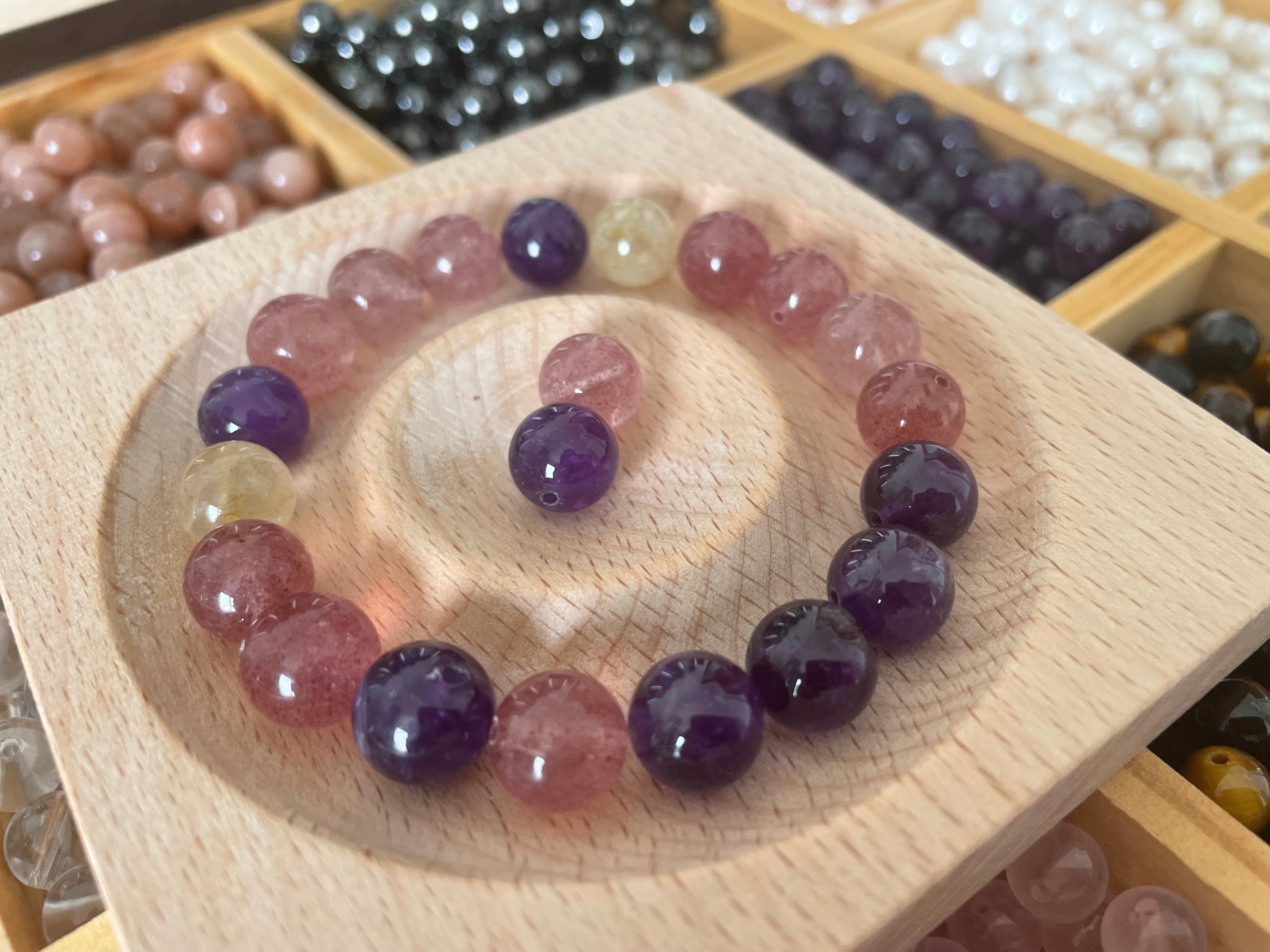 Natural Rock Crystal Beads