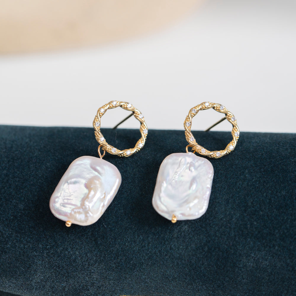 ROSAS Baroque Pearl Ring ARS109