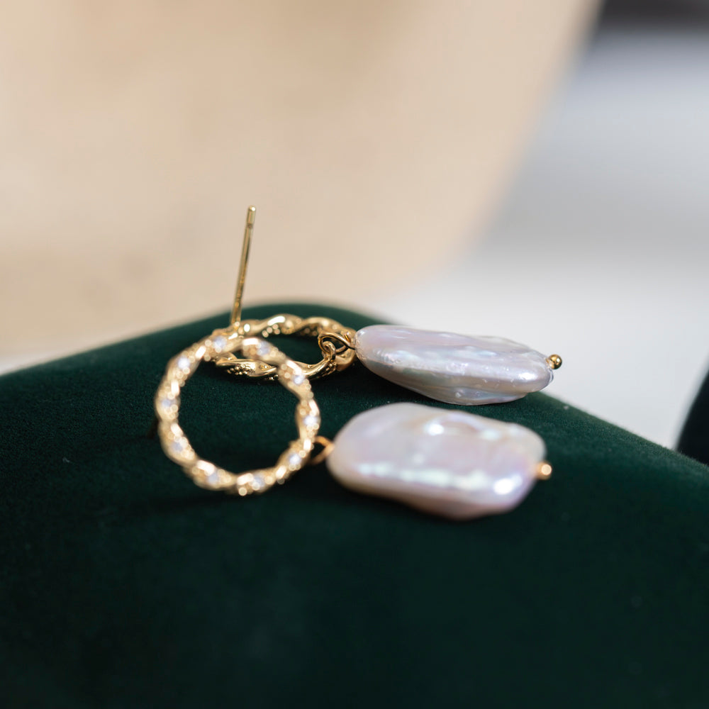 ROSAS Baroque Pearl Ring ARS109