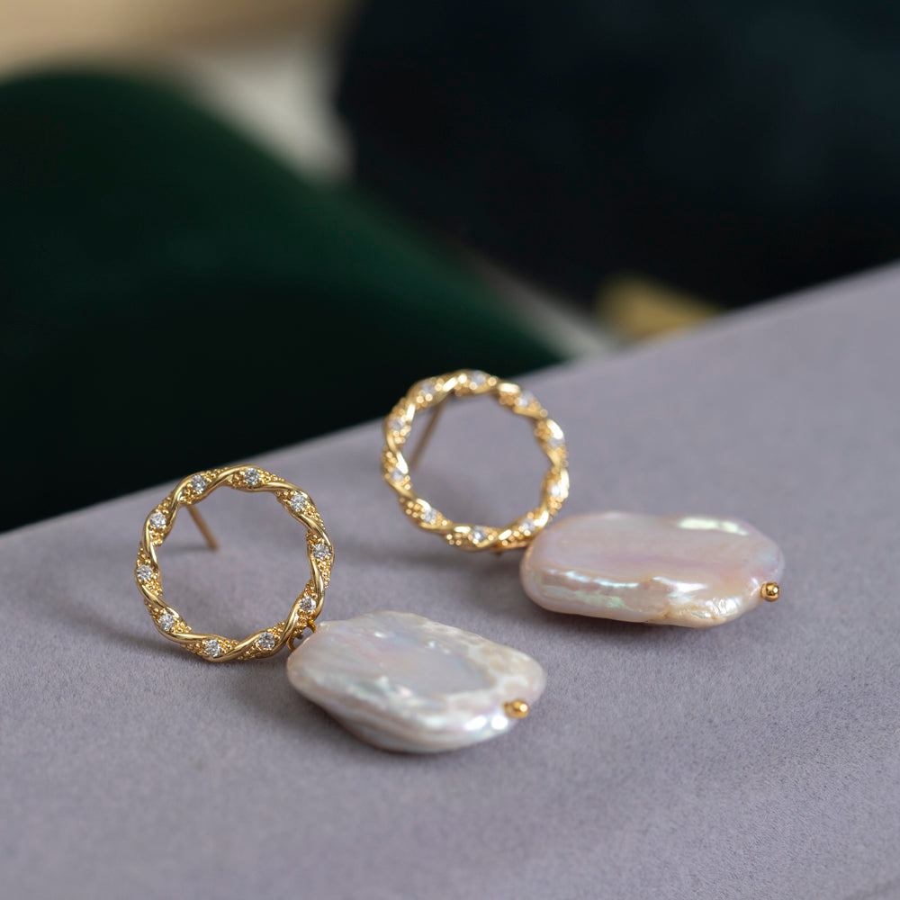 ROSAS Baroque Pearl Ring ARS109
