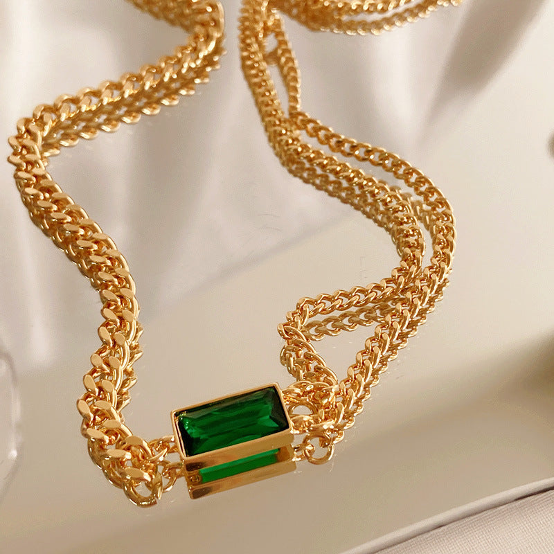 ROSAS Emerald Sprinkle Bracelet ARS601
