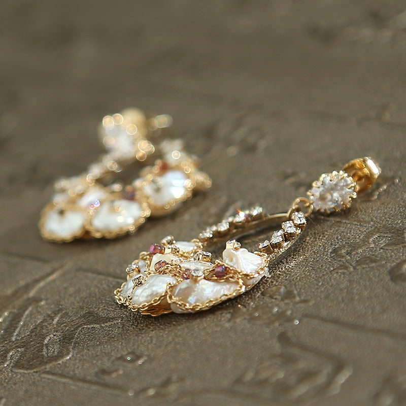 ROSAS Vintage pearl earrings ARS112