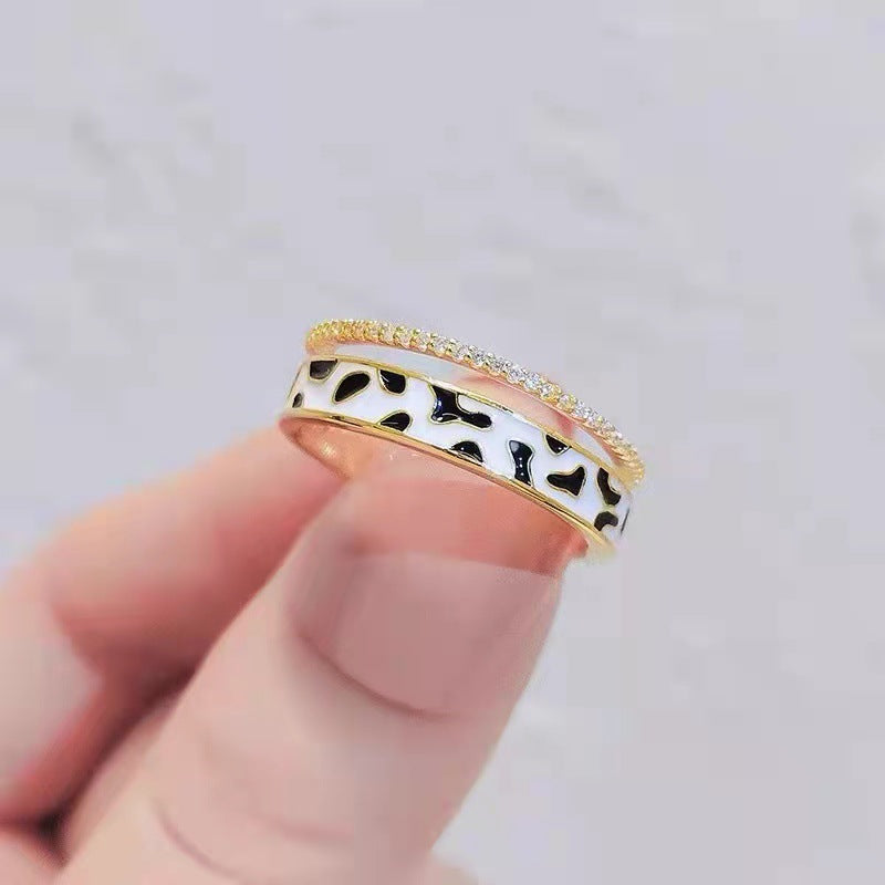 Leopard Round Ring ARS203