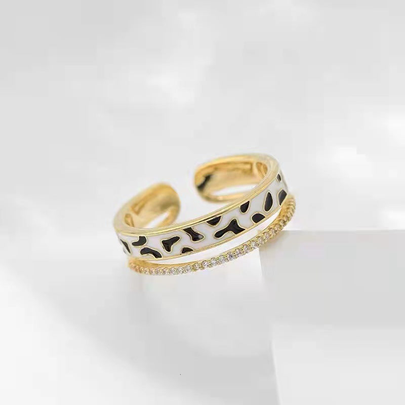 Leopard Round Ring ARS203