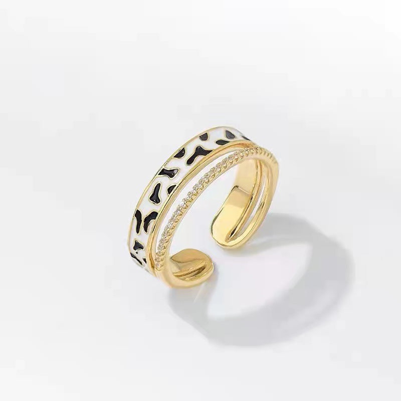Leopard Round Ring ARS203